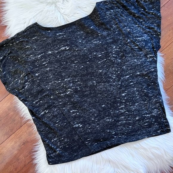 UCF University of Central Florida Marbled Gray Cropped T-Shirt-Size L - Picture 6 of 7